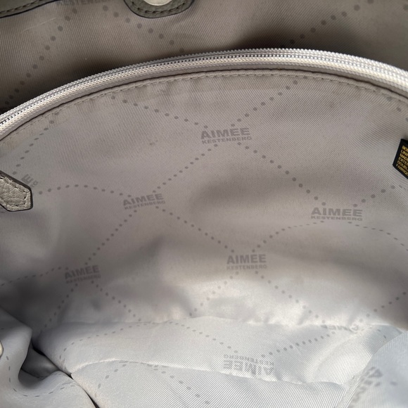 🩶AIMEE KESTENBERG - Dani Bag gray quilted leather. - Picture 11 of 12